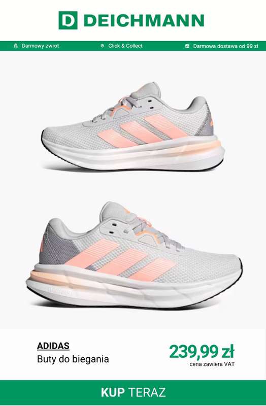 Deichmann - gazetka promocyjna Buty sportowe damskie od piątku 24.04  - strona 2