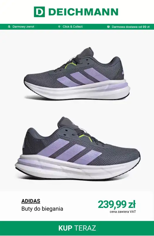 Deichmann - gazetka promocyjna Buty sportowe damskie od piątku 24.04  - strona 3