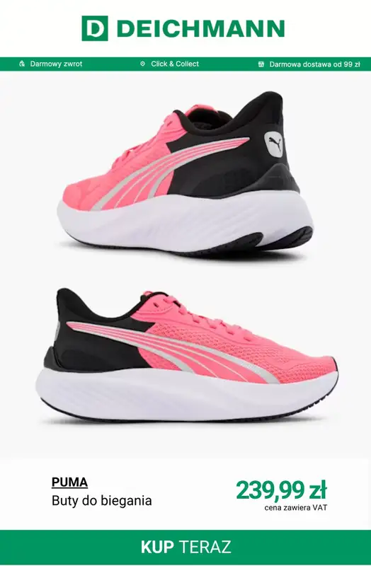 Deichmann - gazetka promocyjna Buty sportowe damskie od piątku 24.04  - strona 9