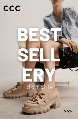 CCC - gazetka promocyjna BESTSELLERY - obuwie damskie od soboty 25.04 