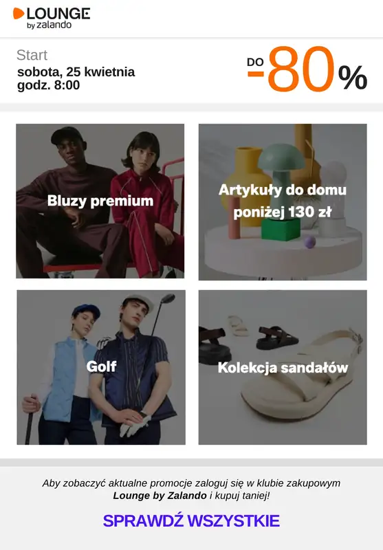 Lounge by Zalando - gazetka promocyjna Do -80% promocje na wybrane marki na WEEKEND! od soboty 25.04 do niedzieli 26.04 - strona 6