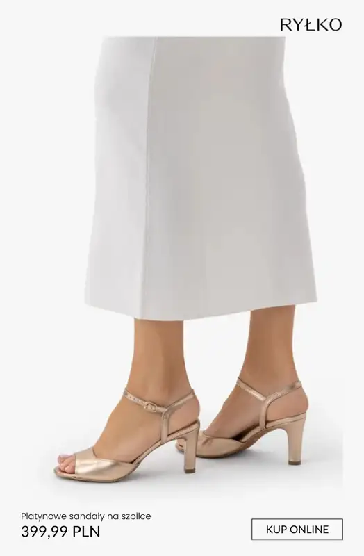 Ryłko - gazetka promocyjna Damskie obuwie na WESELE od piątku 24.04  - strona 9