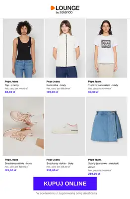 Lounge by Zalando - gazetka promocyjna Do -78% Pepe Jeans - Kobiety od piątku 24.04 do poniedziałku 27.04 - strona 6