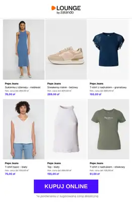 Lounge by Zalando - gazetka promocyjna Do -78% Pepe Jeans - Kobiety od piątku 24.04 do poniedziałku 27.04 - strona 7