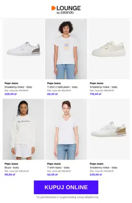 Lounge by Zalando - gazetka promocyjna Do -78% Pepe Jeans - Kobiety od piątku 24.04 do poniedziałku 27.04 - strona 8