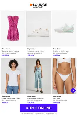 Lounge by Zalando - gazetka promocyjna Do -78% Pepe Jeans - Kobiety od piątku 24.04 do poniedziałku 27.04 - strona 3