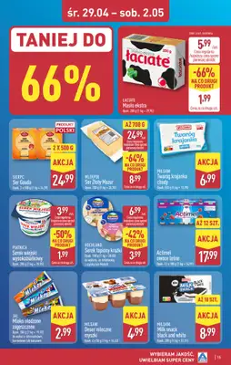 Aldi - gazetka promocyjna Ozorków, M-Park: WIELKIE OTWARCIE już w ŚRODĘ: 29.04! od środy 29.04 do soboty 02.05 - strona 15