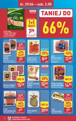 Aldi - gazetka promocyjna Ozorków, M-Park: WIELKIE OTWARCIE już w ŚRODĘ: 29.04! od środy 29.04 do soboty 02.05 - strona 14