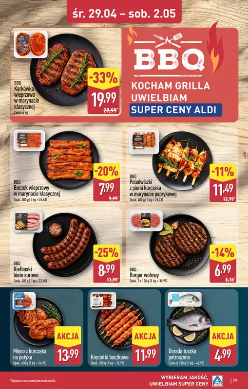 Aldi - gazetka promocyjna Ozorków, M-Park: WIELKIE OTWARCIE już w ŚRODĘ: 29.04! od środy 29.04 do soboty 02.05 - strona 29