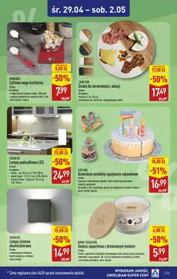 Aldi - gazetka promocyjna Kraków, ul.Komandosów 8: WIELKIE OTWARCIE już w ŚRODĘ: 29.04! od środy 29.04 do soboty 02.05 - strona 23