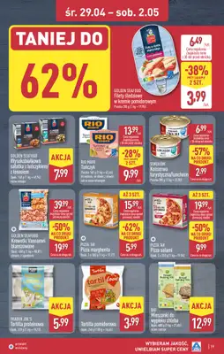 Aldi - gazetka promocyjna Kraków, ul.Komandosów 8: WIELKIE OTWARCIE już w ŚRODĘ: 29.04! od środy 29.04 do soboty 02.05 - strona 19