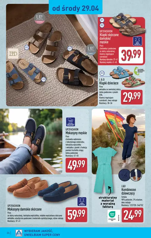 Aldi - gazetka promocyjna Kraków, ul.Komandosów 8: WIELKIE OTWARCIE już w ŚRODĘ: 29.04! od środy 29.04 do soboty 02.05 - strona 24