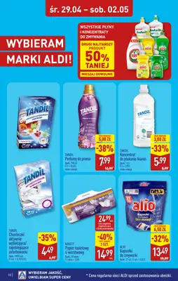 Aldi - gazetka promocyjna Kraków, ul.Komandosów 8: WIELKIE OTWARCIE już w ŚRODĘ: 29.04! od środy 29.04 do soboty 02.05 - strona 12