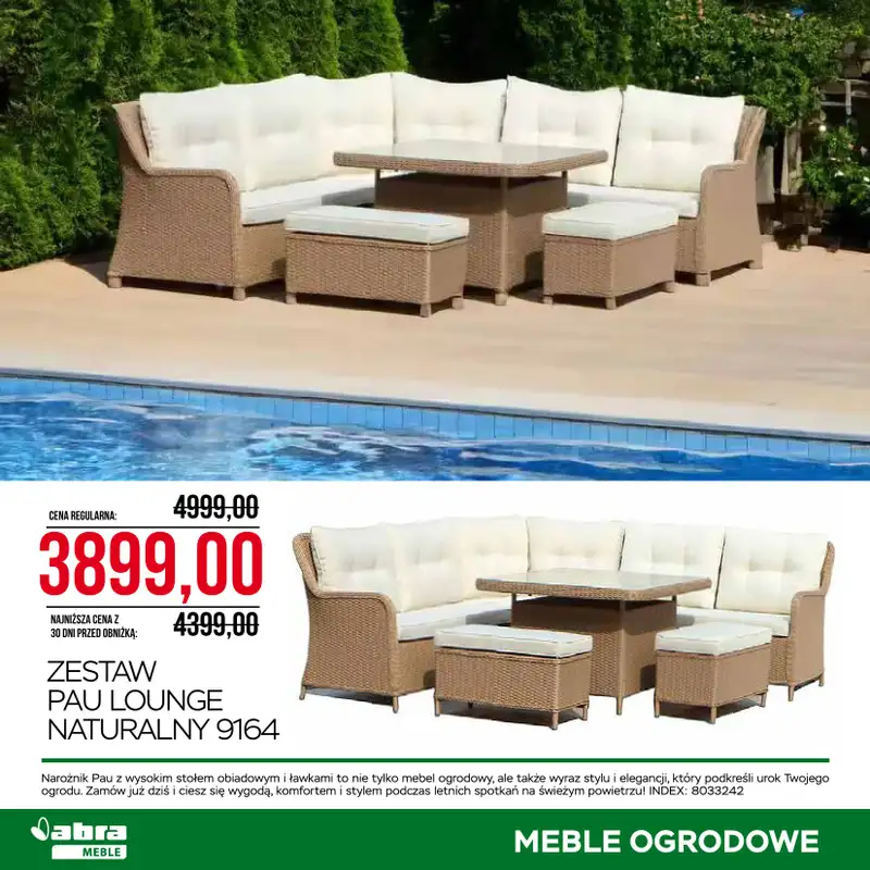 Abra Meble - gazetka promocyjna Ogród pełen okazji! od piątku 24.04 do środy 13.05 - strona 14
