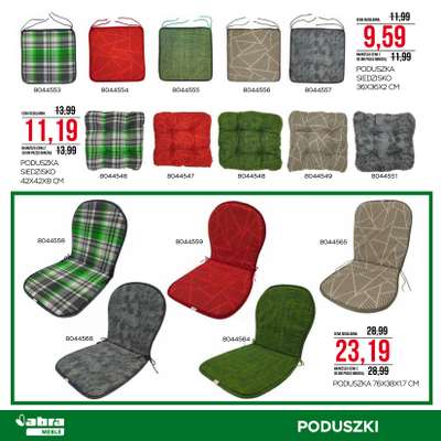 Poduszka Siedzisko 36x36x2 cm