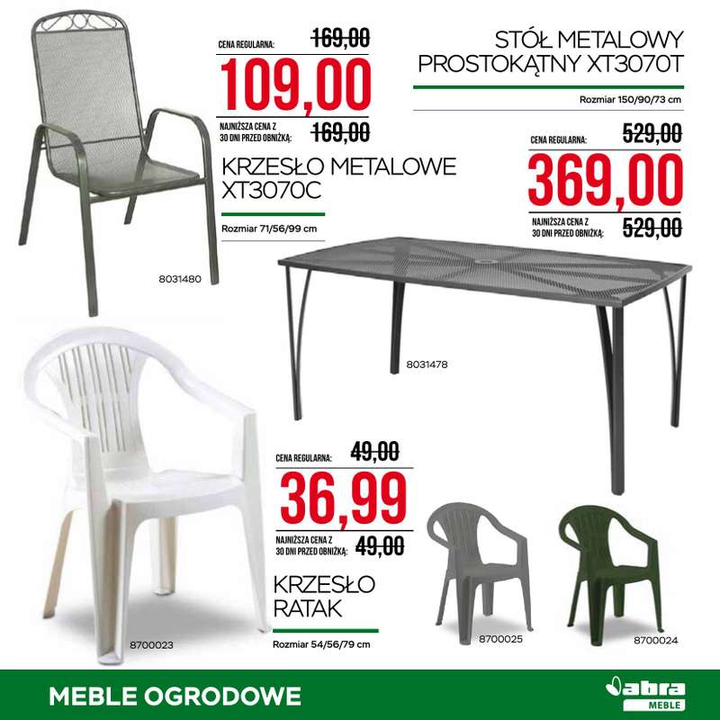 Abra Meble - gazetka promocyjna Ogród pełen okazji! od piątku 24.04 do środy 13.05 - strona 9