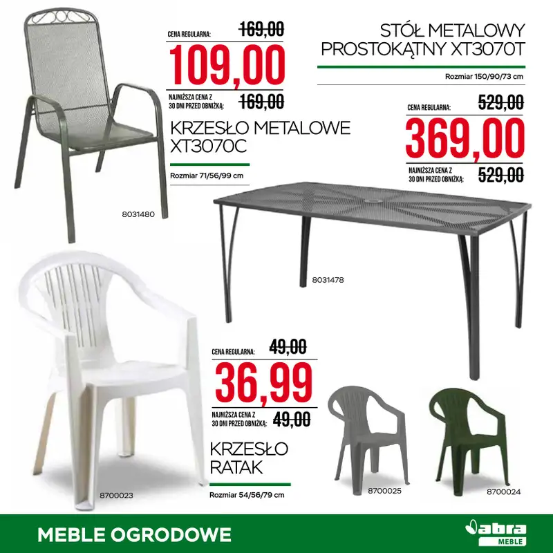 Abra Meble - gazetka promocyjna Ogród pełen okazji! od piątku 24.04 do środy 13.05 - strona 9