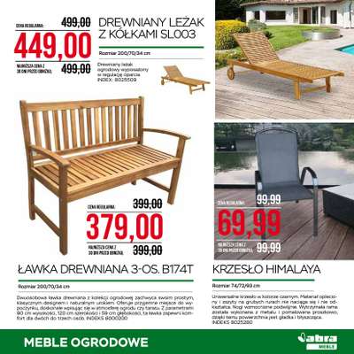 Drewniany leżak z kółkami SLO03