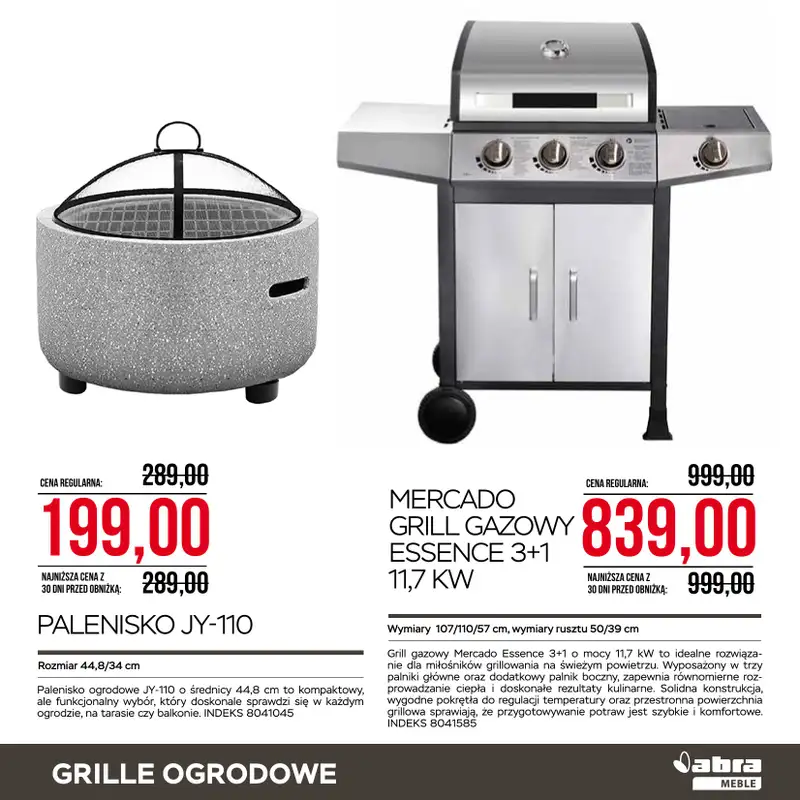 Abra Meble - gazetka promocyjna Ogród pełen okazji! od piątku 24.04 do środy 13.05 - strona 23