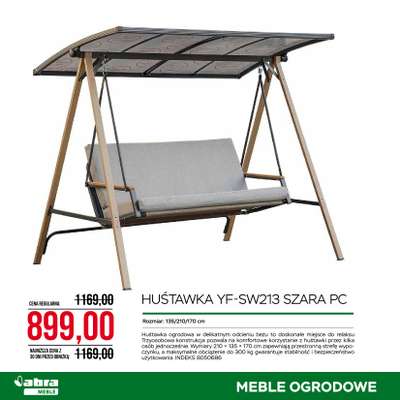 Huśtawka YF-SW213 Szara PC