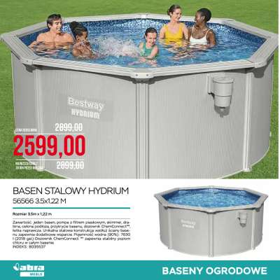 Basen Prism Frame Oval Set 6.1M x 3.05M x 1.22 M - 26798