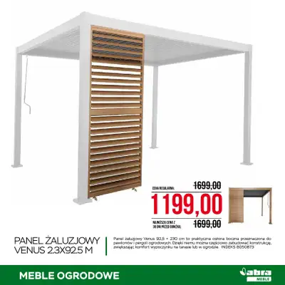 Abra Meble - gazetka promocyjna Ogród pełen okazji! od piątku 24.04 do środy 13.05 - strona 21