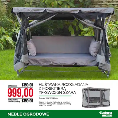 Abra Meble - gazetka promocyjna Ogród pełen okazji! od piątku 24.04 do środy 13.05 - strona 19