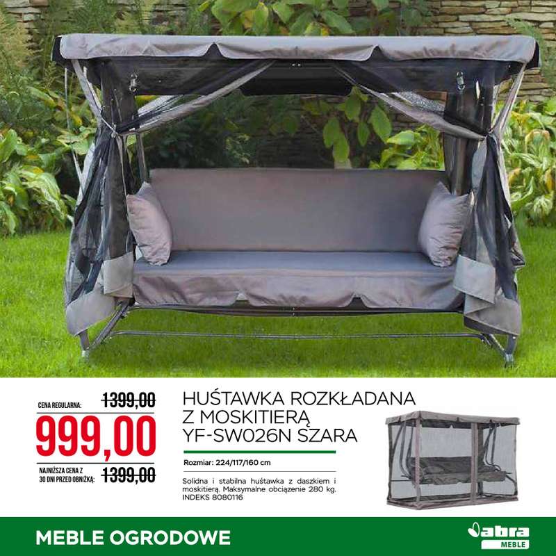 Abra Meble - gazetka promocyjna Ogród pełen okazji! od piątku 24.04 do środy 13.05 - strona 19