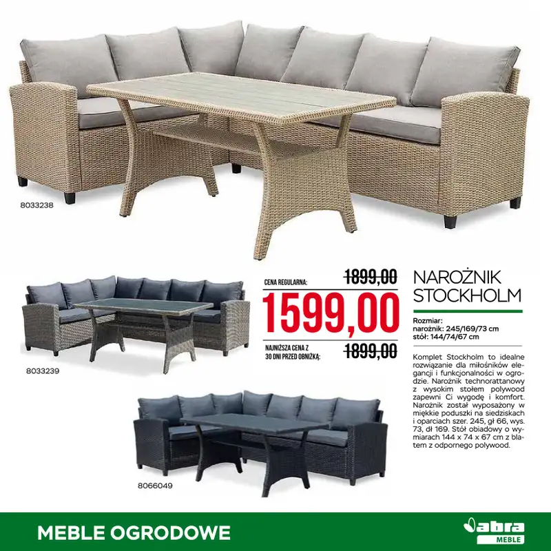 Abra Meble - gazetka promocyjna Ogród pełen okazji! od piątku 24.04 do środy 13.05 - strona 13