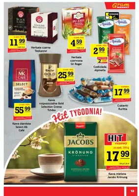 Gram Market - gazetka promocyjna Gazetka od środy 29.04 do wtorku 05.05 - strona 12