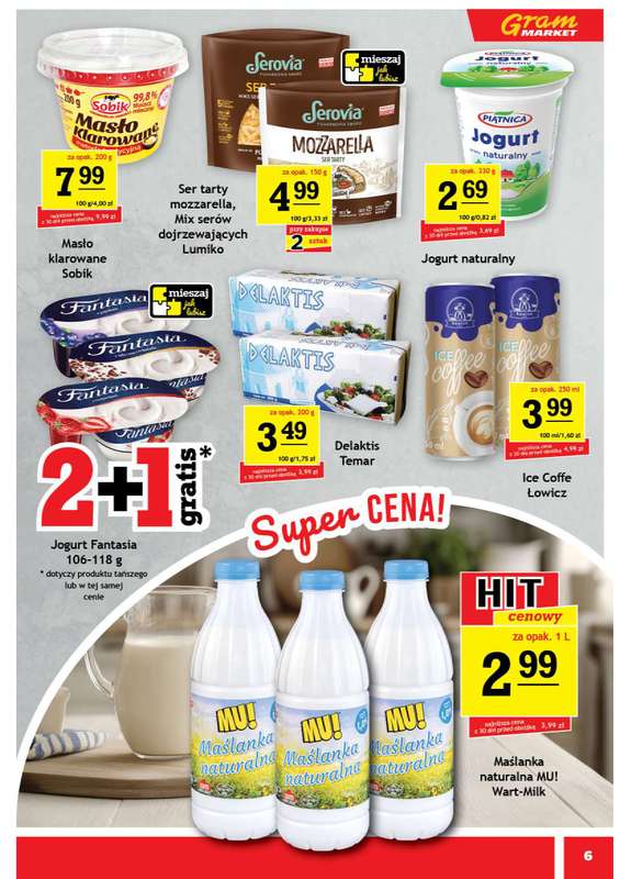 Gram Market - gazetka promocyjna Gazetka od środy 29.04 do wtorku 05.05 - strona 6
