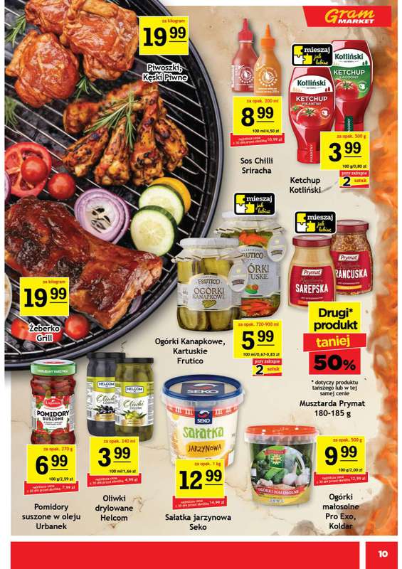 Gram Market - gazetka promocyjna Gazetka od środy 29.04 do wtorku 05.05 - strona 10