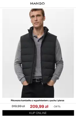 Mango - gazetka promocyjna Ceny promocyjne dla niego! od piątku 24.04  - strona 10