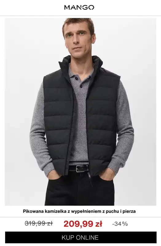 Mango - gazetka promocyjna Ceny promocyjne dla niego! od piątku 24.04  - strona 10