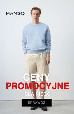 Mango - gazetka promocyjna Ceny promocyjne dla niego! od piątku 24.04 