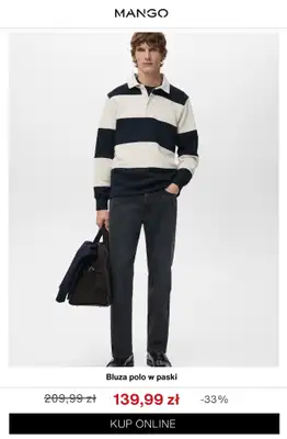 Mango - gazetka promocyjna Ceny promocyjne dla niego! od piątku 24.04  - strona 4