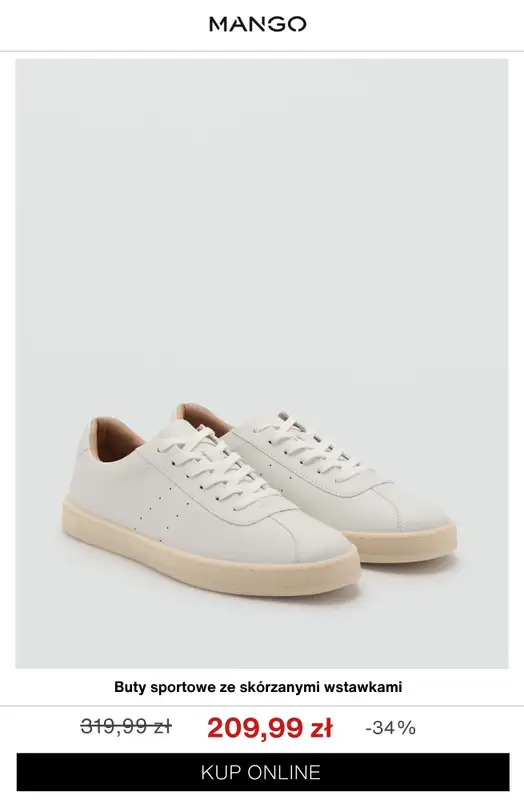 Mango - gazetka promocyjna Ceny promocyjne dla niego! od piątku 24.04  - strona 9