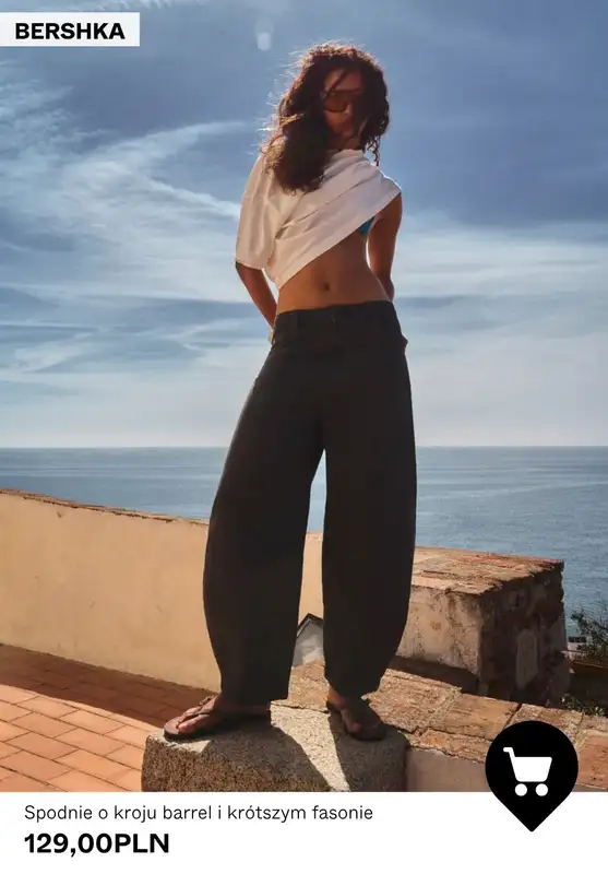 Bershka - gazetka promocyjna Spodnie damskie od 89,90 PLN od piątku 24.04  - strona 3