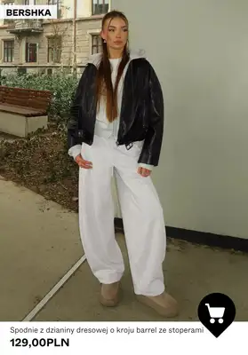 Bershka - gazetka promocyjna Spodnie damskie od 89,90 PLN od piątku 24.04  - strona 6