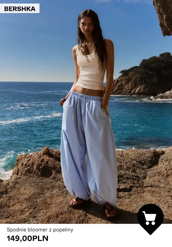 Bershka - gazetka promocyjna Spodnie damskie od 89,90 PLN od piątku 24.04  - strona 4