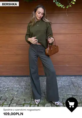 Bershka - gazetka promocyjna Spodnie damskie od 89,90 PLN od piątku 24.04  - strona 10