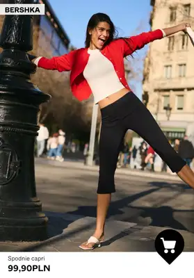 Bershka - gazetka promocyjna Spodnie damskie od 89,90 PLN od piątku 24.04  - strona 8