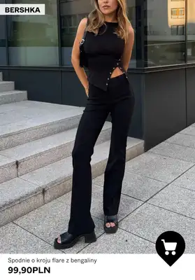 Bershka - gazetka promocyjna Spodnie damskie od 89,90 PLN od piątku 24.04  - strona 5