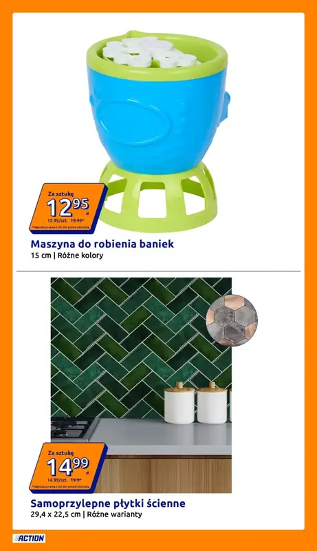 Action - gazetka promocyjna Gazetka od środy 22.04 do wtorku 28.04 - strona 9