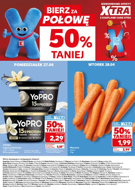 Kaufland - gazetka promocyjna Mocny Start od poniedziałku 27.04 do wtorku 28.04 - strona 34