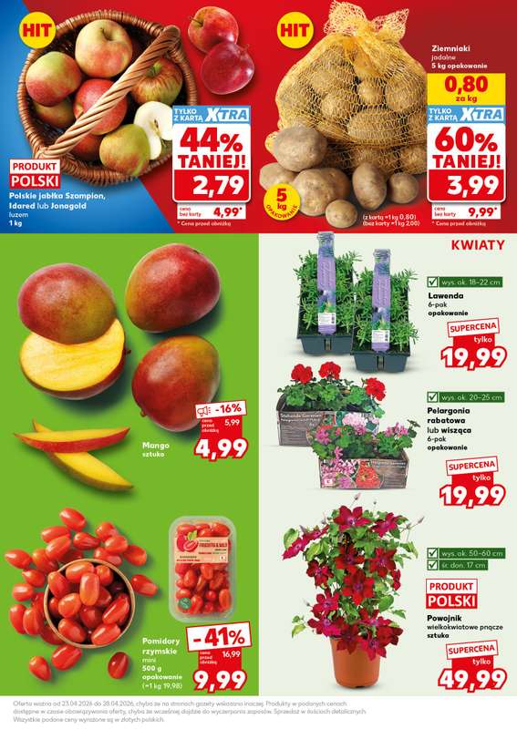 Kaufland - gazetka promocyjna Mocny Start od poniedziałku 27.04 do wtorku 28.04 - strona 13