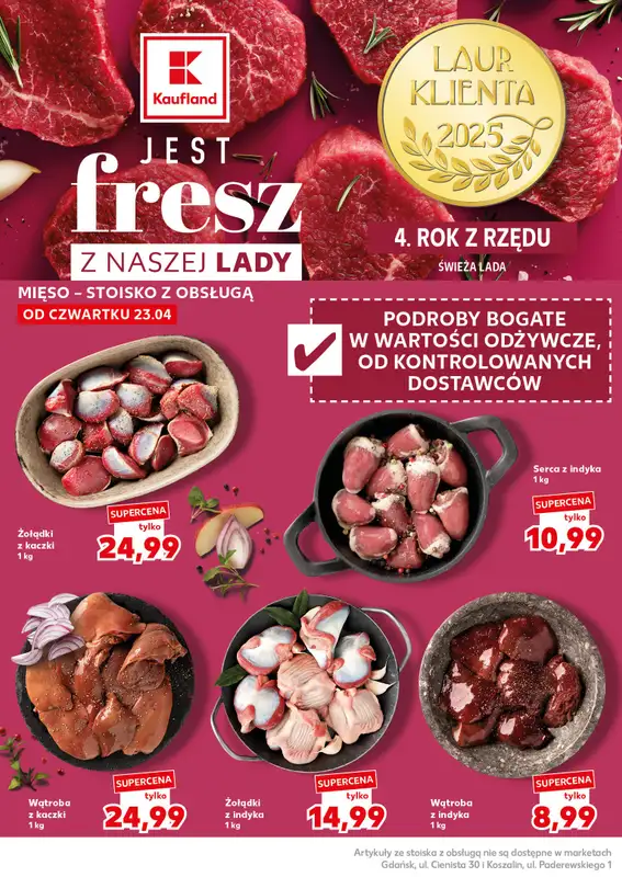 Kaufland - gazetka promocyjna Mocny Start od poniedziałku 27.04 do wtorku 28.04 - strona 14