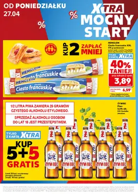 Kaufland - gazetka promocyjna Mocny Start od poniedziałku 27.04 do wtorku 28.04 - strona 3