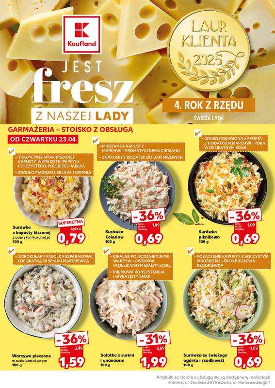Kaufland - gazetka promocyjna Mocny Start od poniedziałku 27.04 do wtorku 28.04 - strona 18