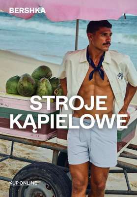 Bershka - gazetka promocyjna Stroje kąpielowe dla niego w super cenach od soboty 25.04 